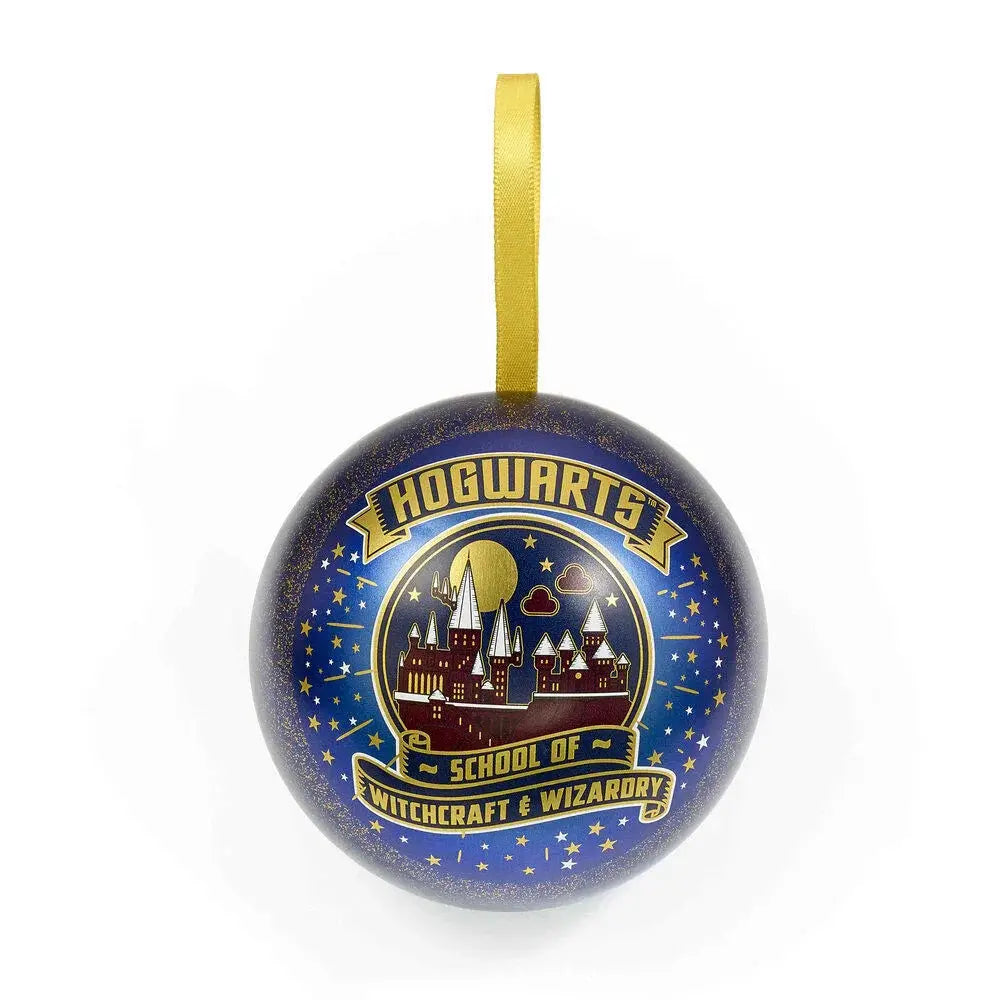 Harry Potter Hogwarts Castle Christmas Ball con Collana - Figura da Collezione - Nerdscape Nerdscape