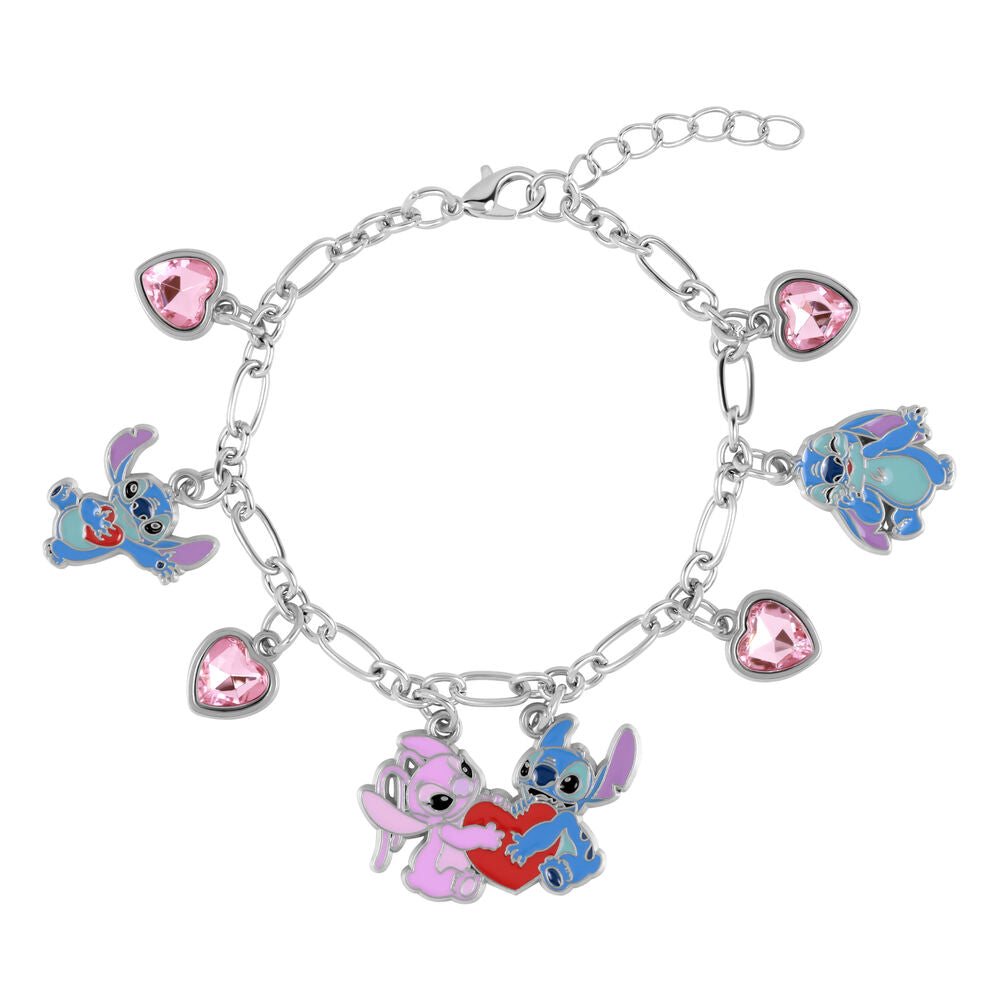 Disney Stitch Angel charm bracelet Nerdscape