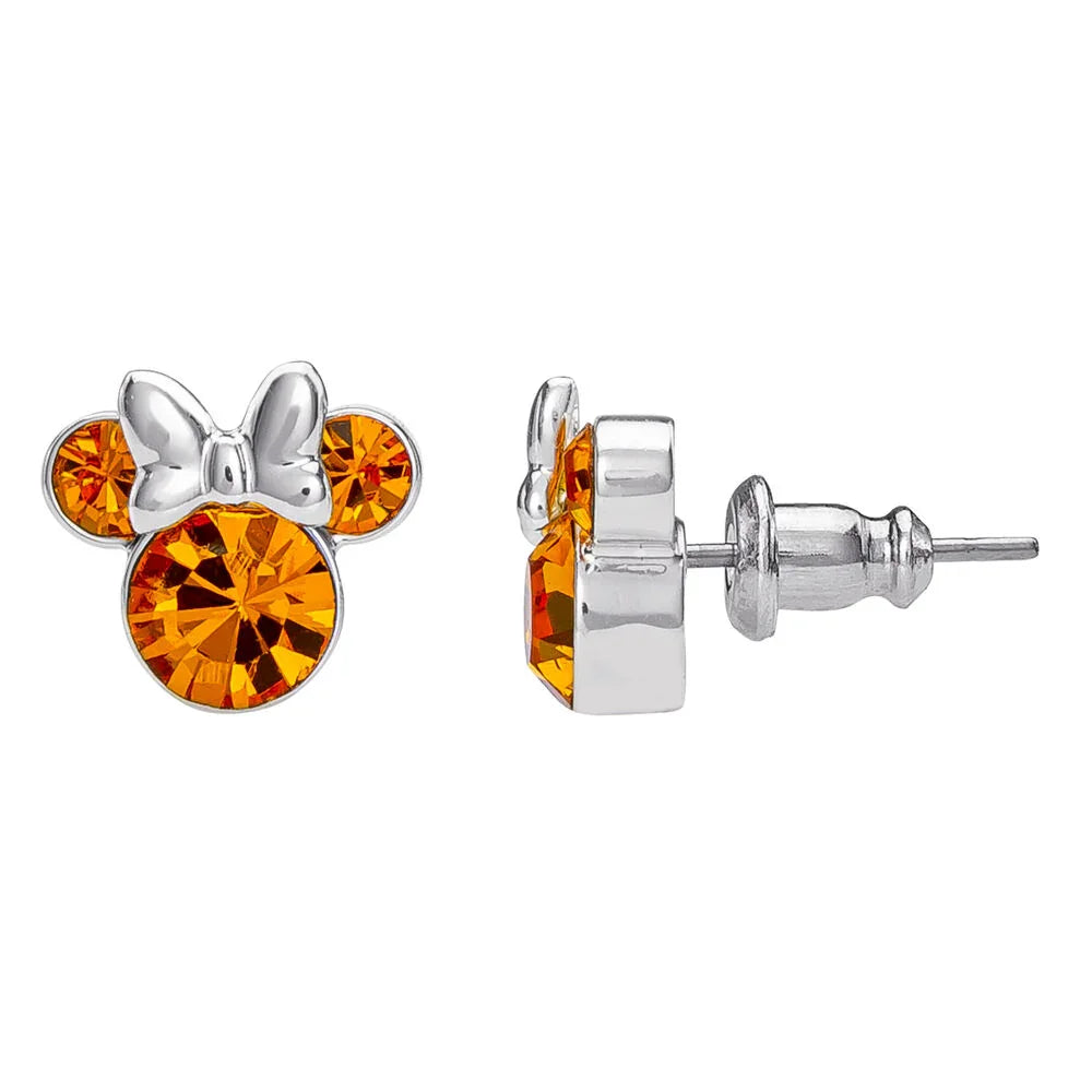 Disney Minnie November earrings silver Nerdscape