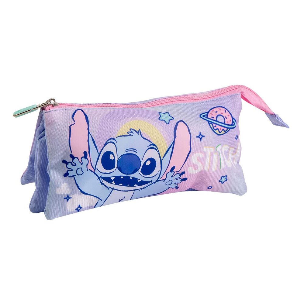 Disney Stitch triple pencil case Nerdscape