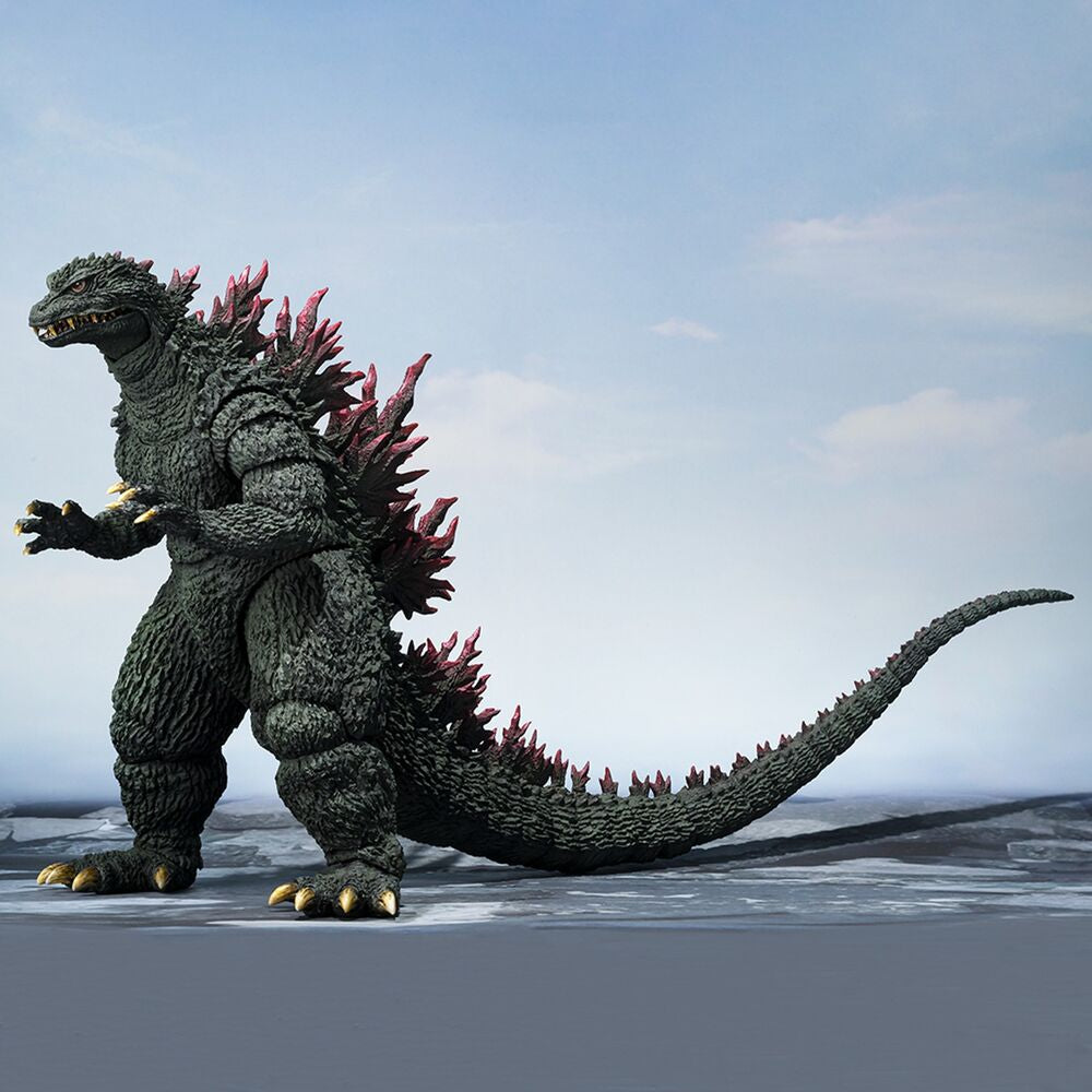 S.H Monster Arts Godzilla 2000 vs Megaguirus - Figura da Collezione - Nerdscape Nerdscape