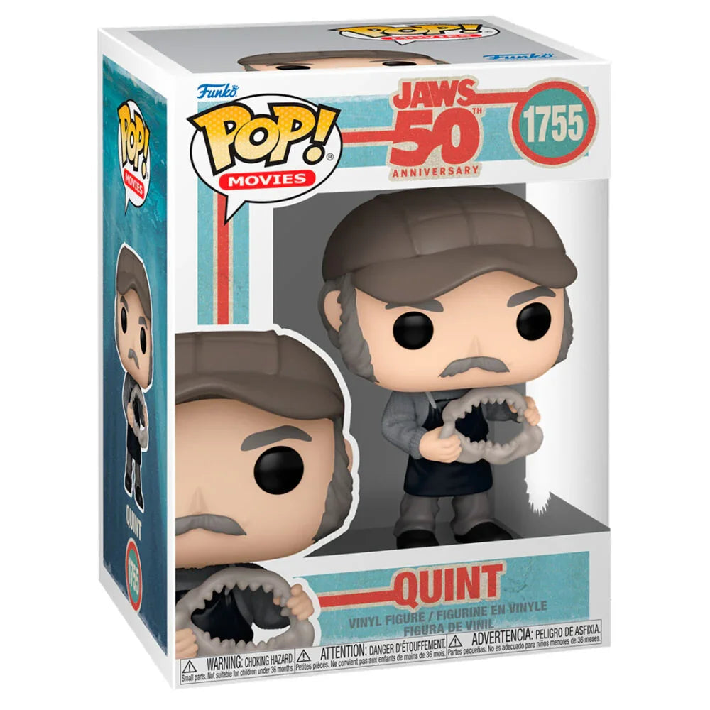 Funko Pop! Jaws Quint - Figura da Collezione Vinyl Nerdscape