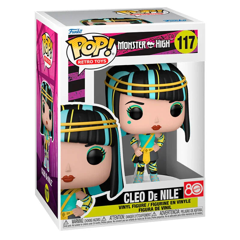 Funko Pop! Monster High Cleo De Nile - Figura da Collezione Vinyl Nerdscape