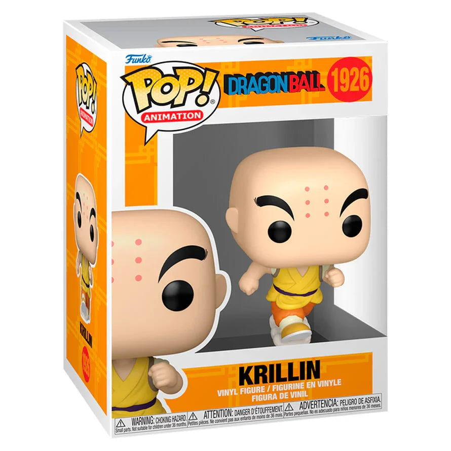 Funko Pop! Dragon Ball Krillin - Figura da Collezione Vinyl Nerdscape