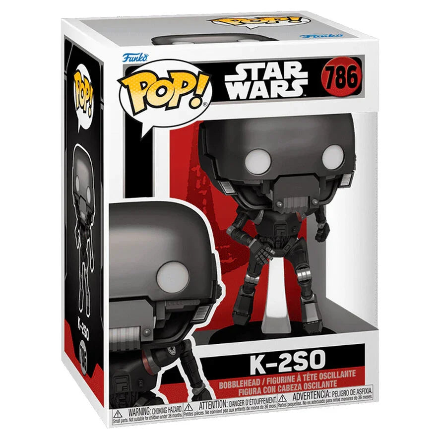 Funko Pop! Star Wars K-2SO - Figura da Collezione Vinyl Nerdscape