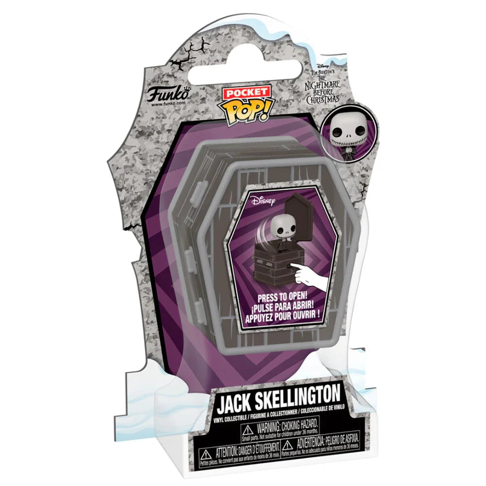Funko Pop! Disney Nightmare Before Christmas Jack Skellington - Figura da Collezione Vinyl Nerdscape