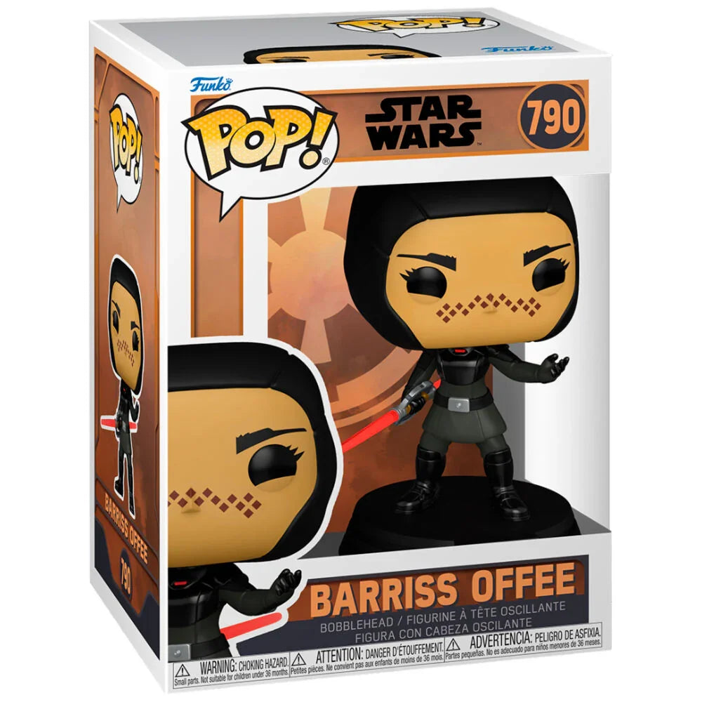 Funko Pop! Star Wars Barriss Offee - Figura da Collezione Vinyl Nerdscape