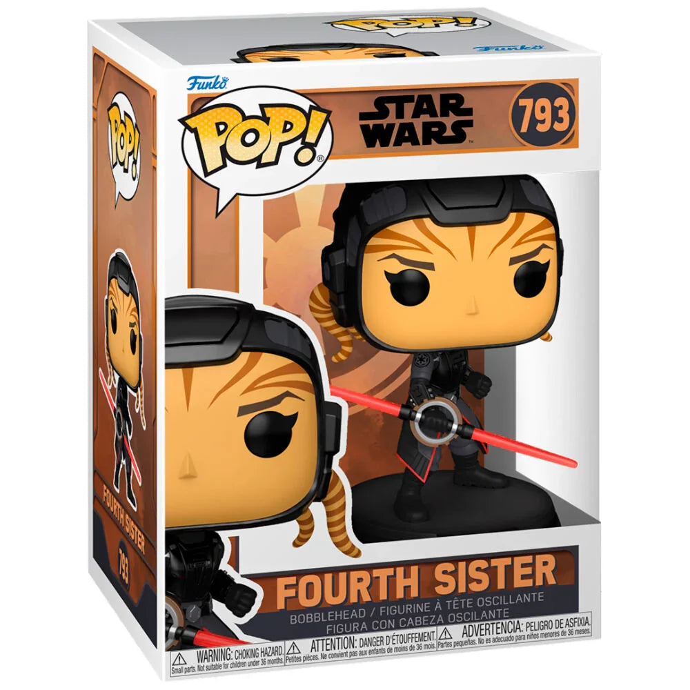Funko Pop! Star Wars Fourth Sister - Figura da Collezione Vinyl Nerdscape