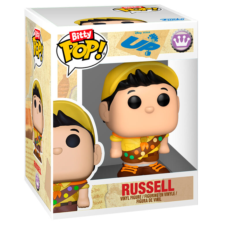 Funko Pop! Town Disney Pixar UP Russel - Figura da Collezione Vinyl Nerdscape