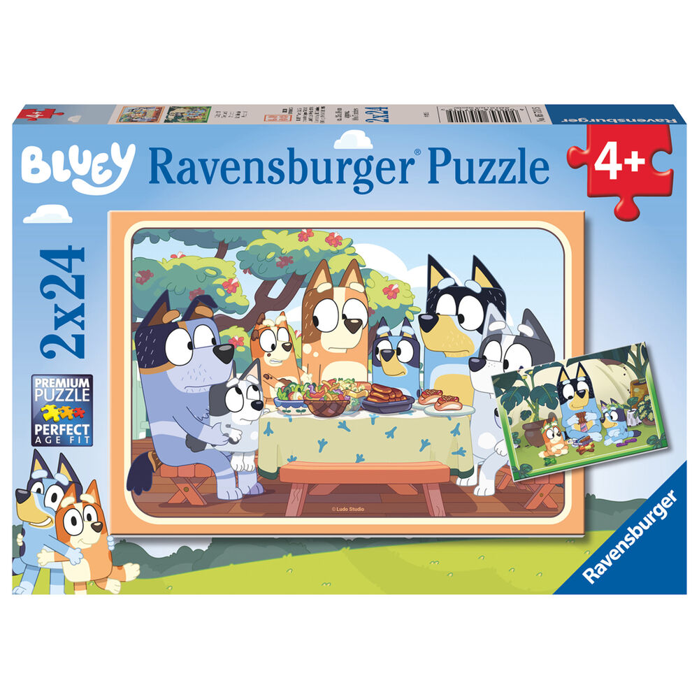 Bluey puzzle 2x24pcs Nerdscape