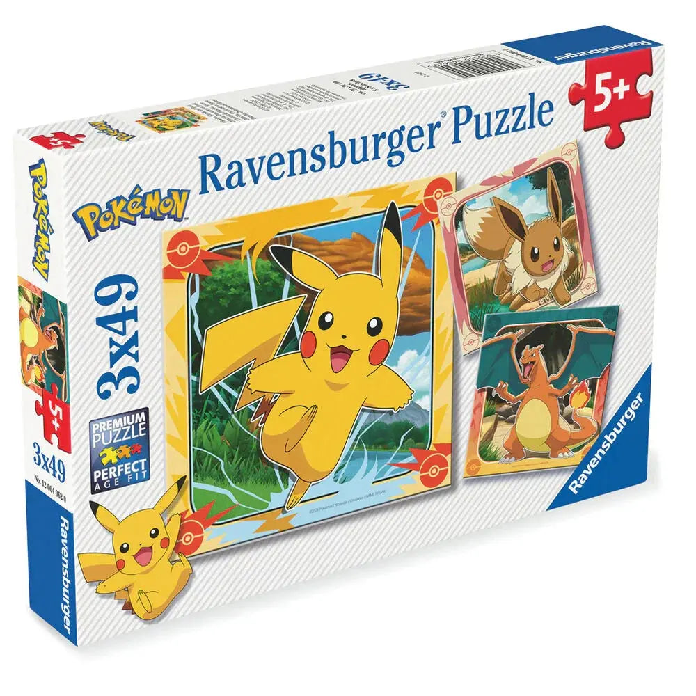 Pokemon puzzle 3x39pcs Nerdscape