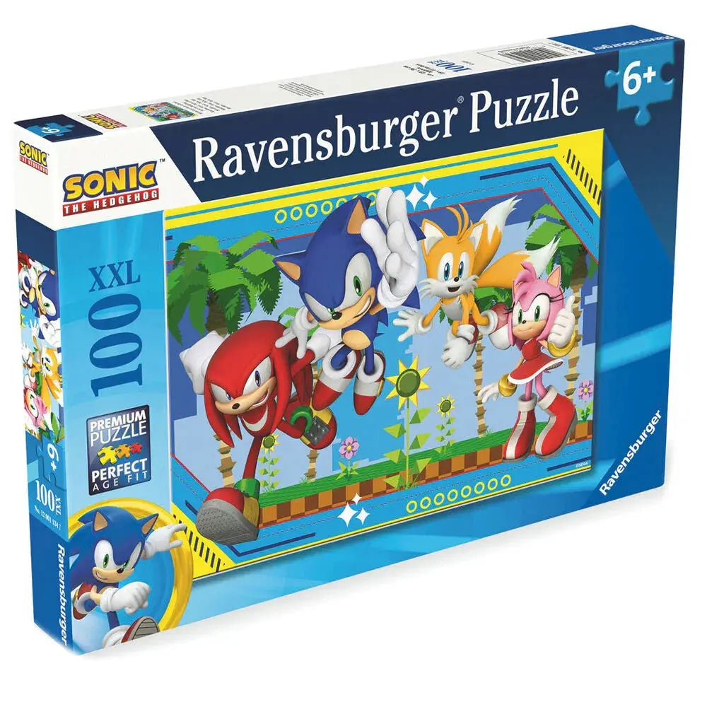 Sonic the Hedgehog XXL puzzle 100pcs Nerdscape