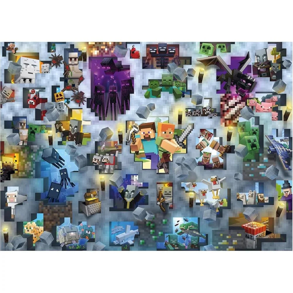 Minecraft puzzle 1000pcs Nerdscape
