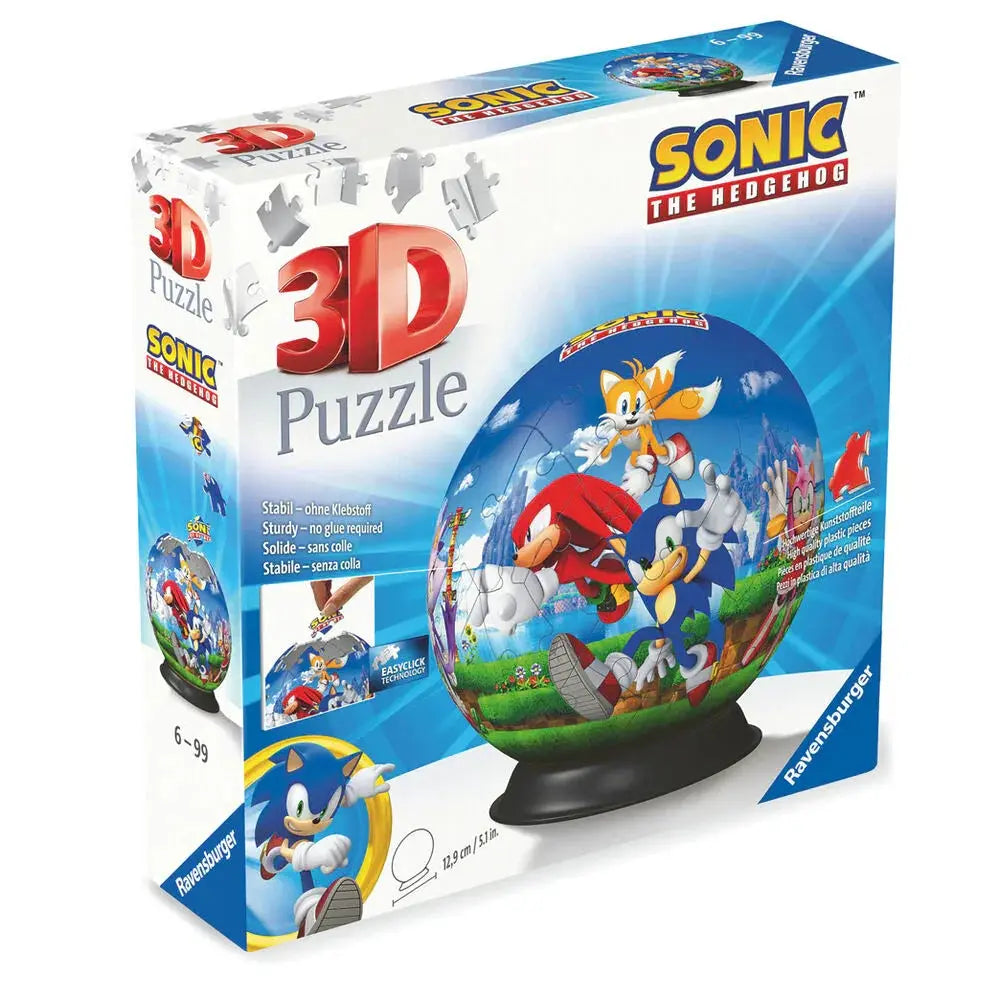 Sonic the Hedgehog 3D puzzle 72pcs Nerdscape