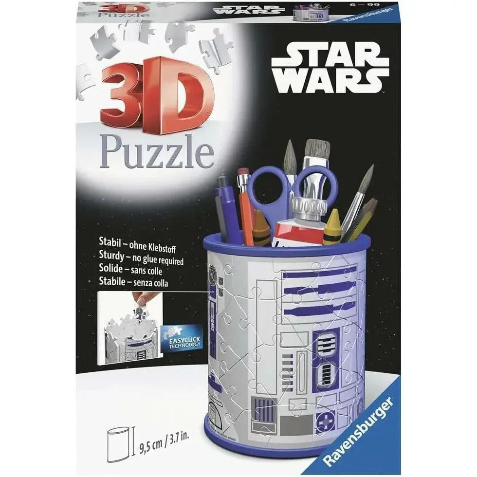 Star Wars pencil holders 3D puzzle 54pcs Nerdscape