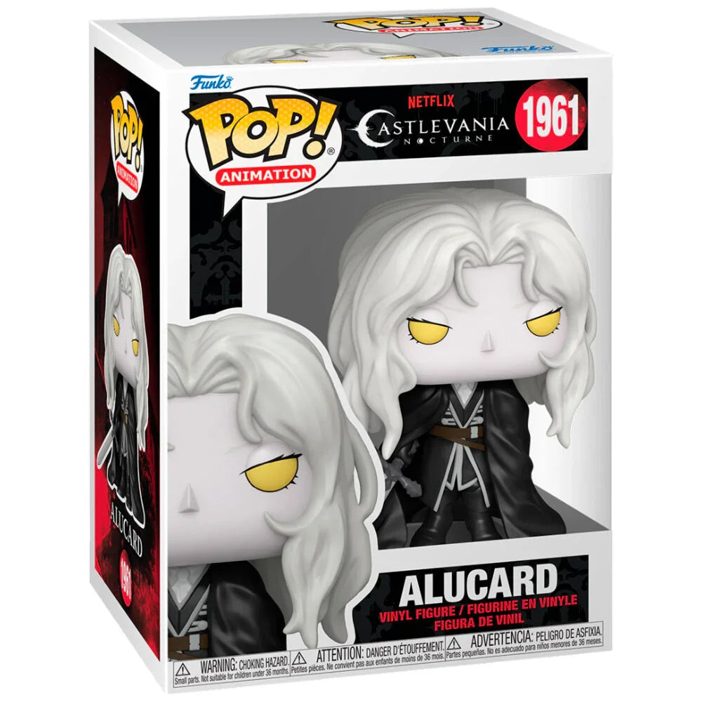 Funko Pop! Castlevania Nocturne Alucard - Figura da Collezione Vinyl Nerdscape