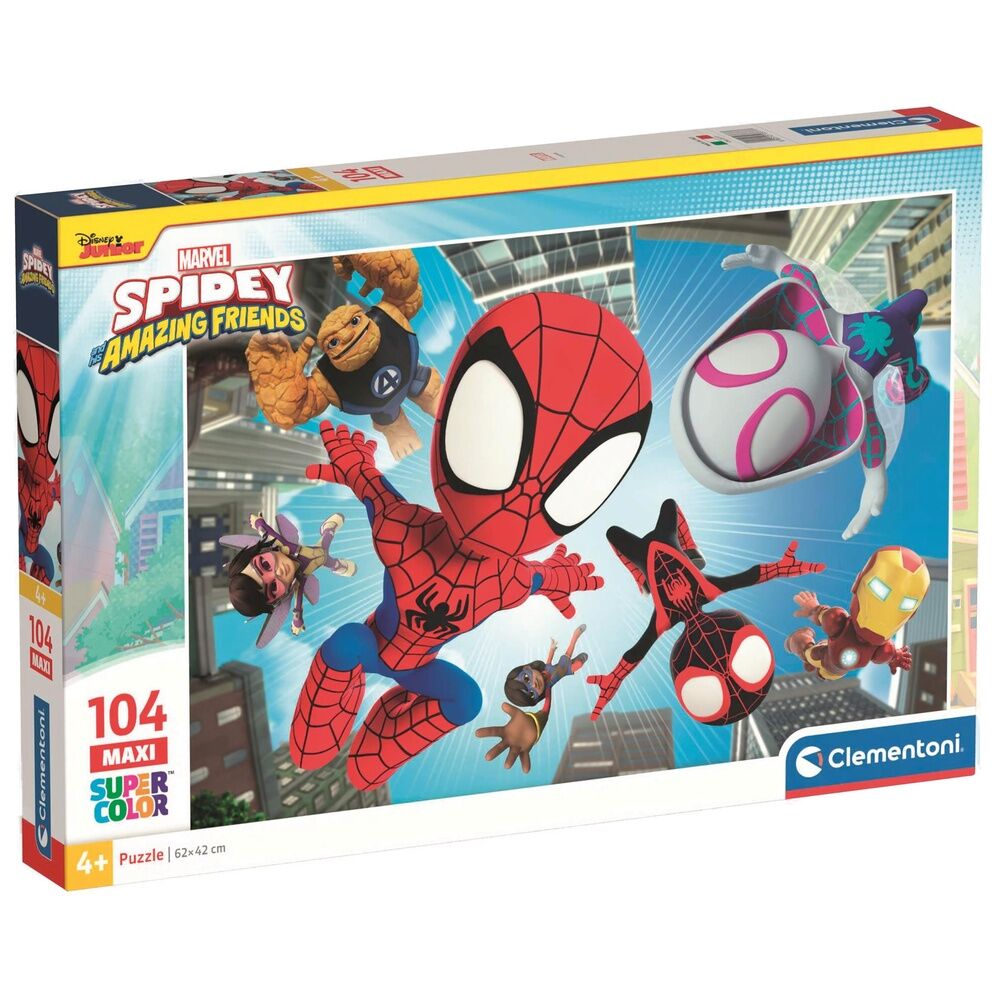 Marvel Spidey and His Amazing Friends maxi puzzle 104pcs - Nerdscape