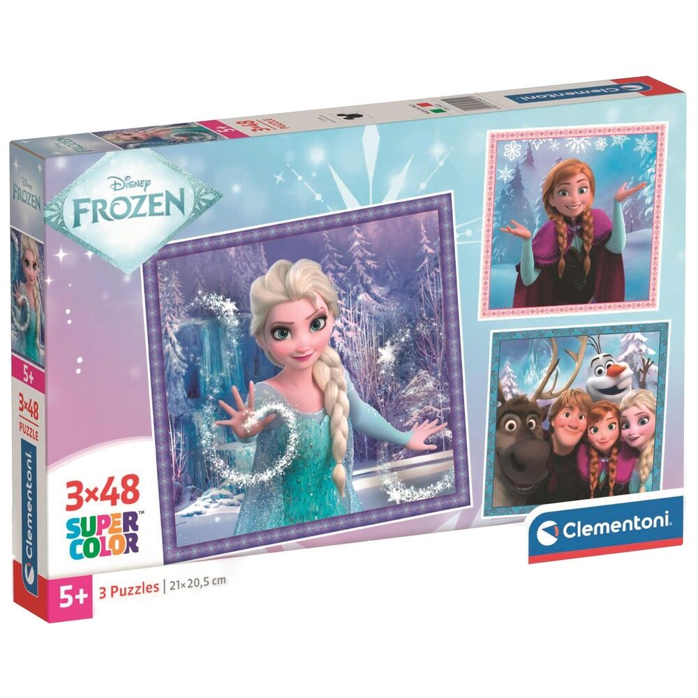 Disney Frozen puzzle 3x48pcs Nerdscape