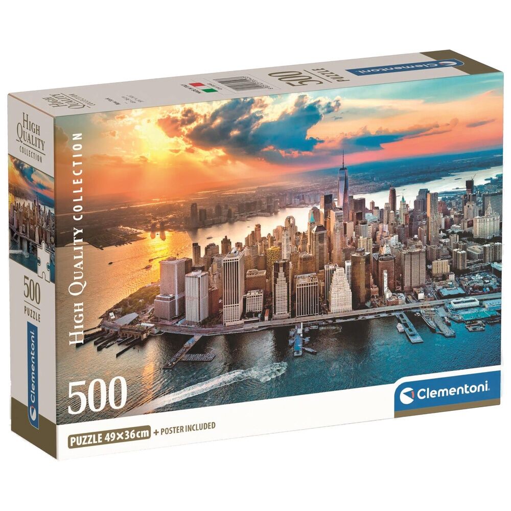 High Quality New York puzzle 500pcs Nerdscape