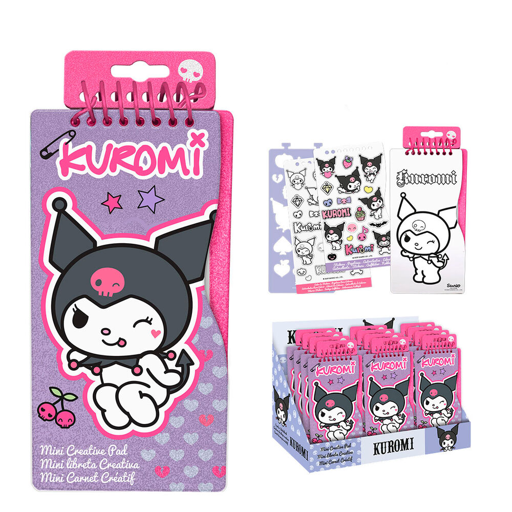 Hello Kitty Kuromi Creative Colouring set Nerdscape