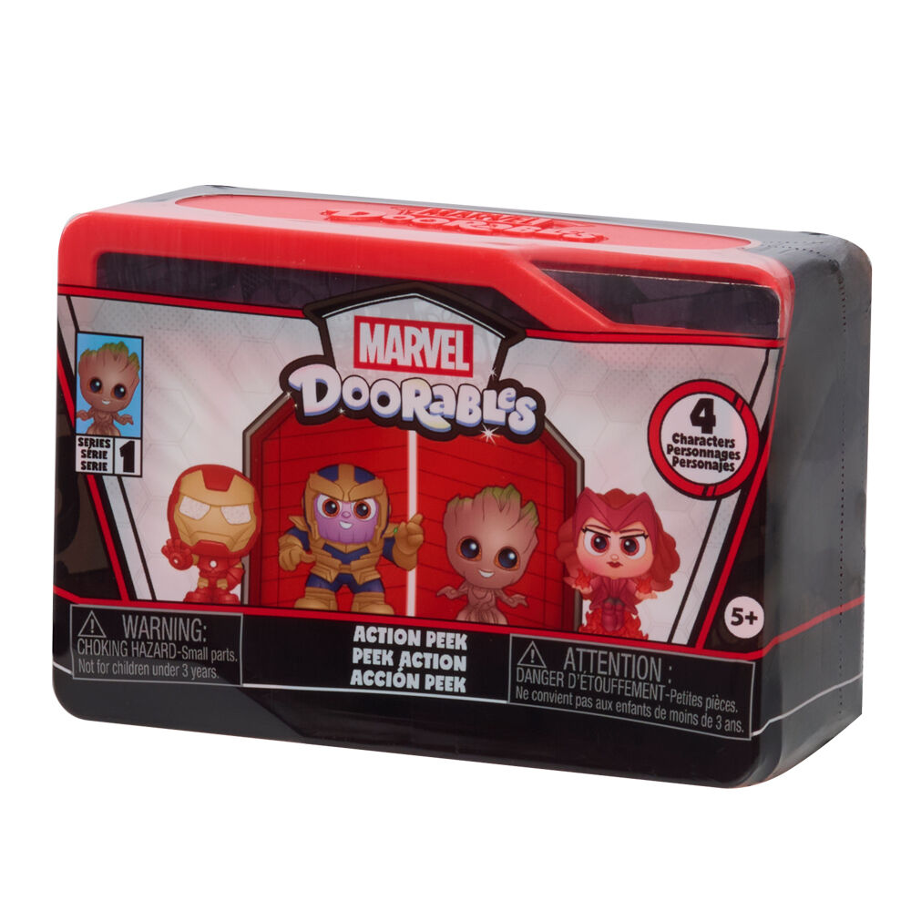 Doorables Marvel Action Mini Peek assorted Capsule surprise 4 figures Nerdscape