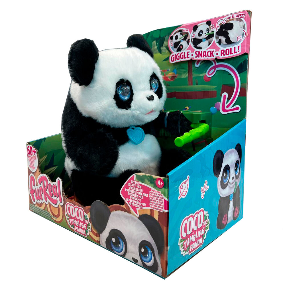 FurReal Coco the Tumbling Panda Interactive plush toy Nerdscape