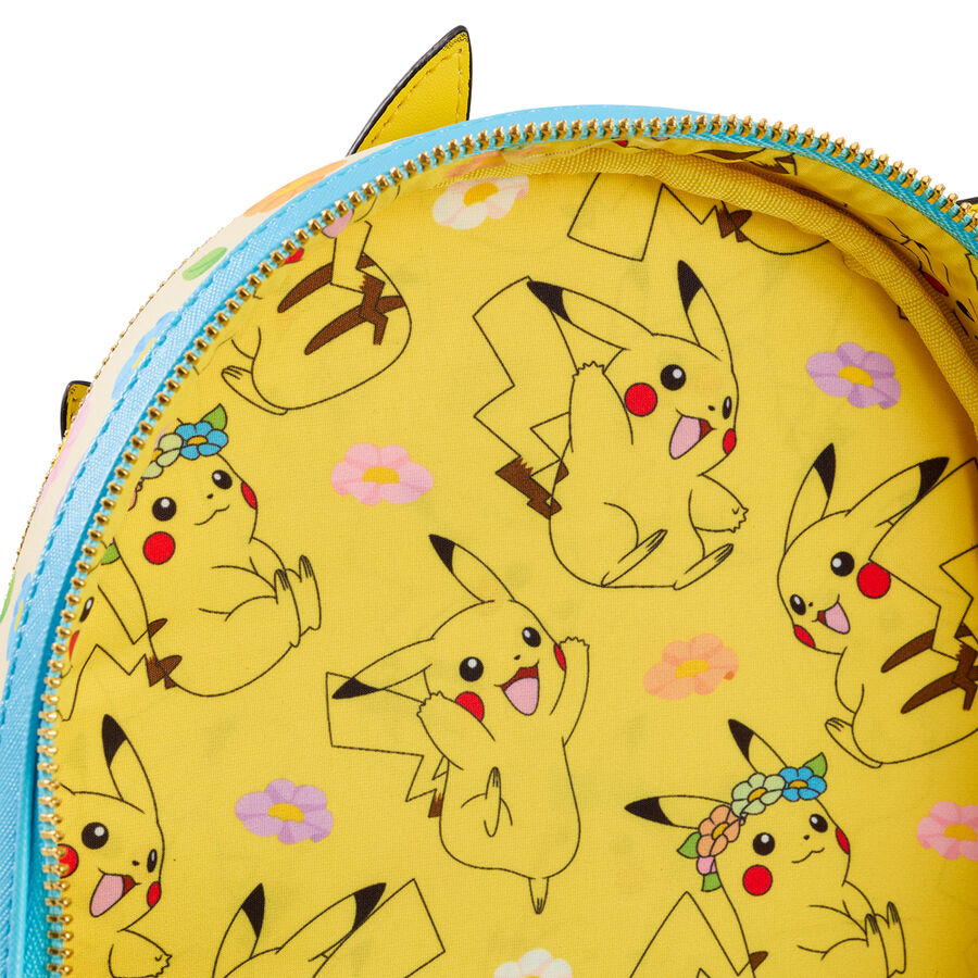 Loungefly Pokemon Pikachu Floral backpack Nerdscape