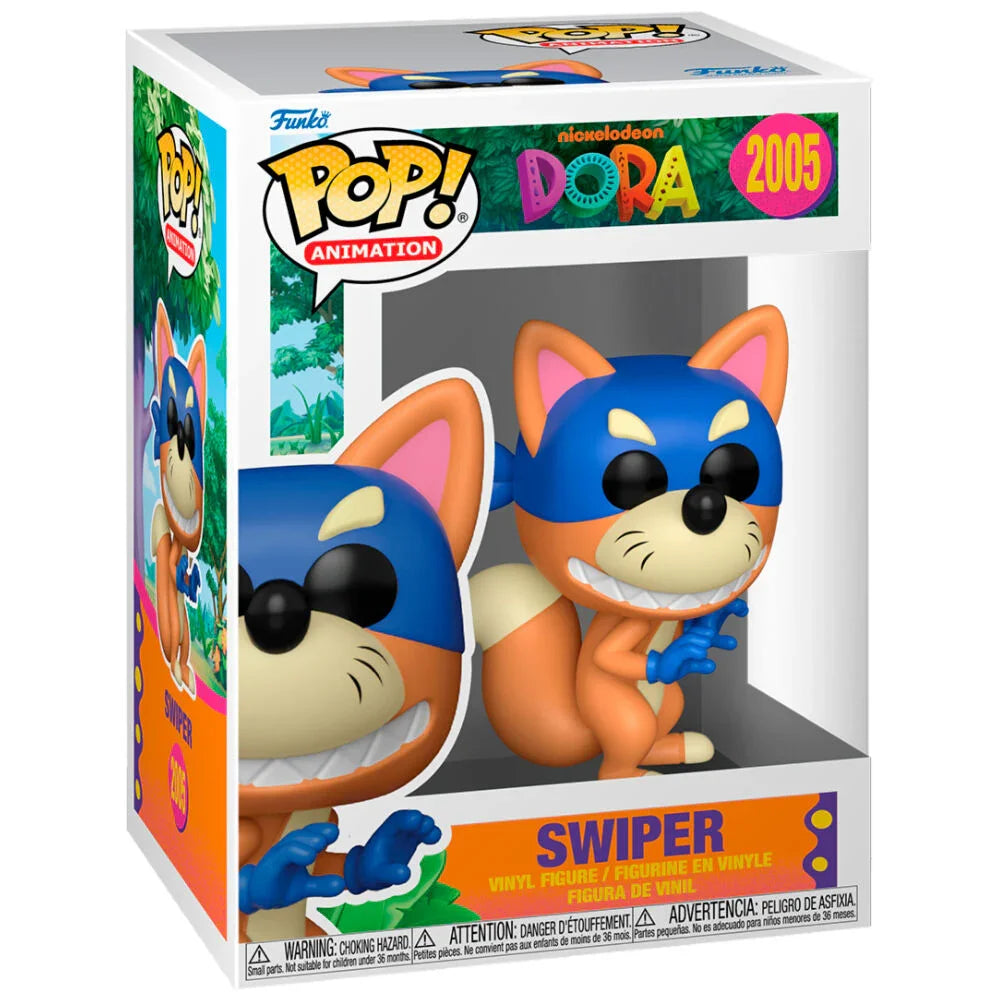 POP figure Dora Swiper Nerdscape