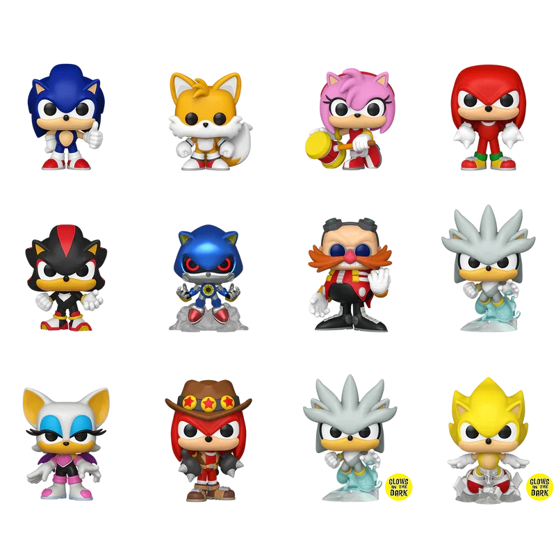 Funko Pop! Sonic The Hedgehog Mini Figure Bustina Sorpresa - Nerdscape Nerdscape