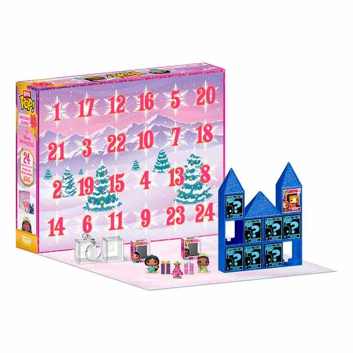 Funko Pop! Disney Princess Bitty Pop Advent Calendar - Figura da Collezione Vinyl Nerdscape