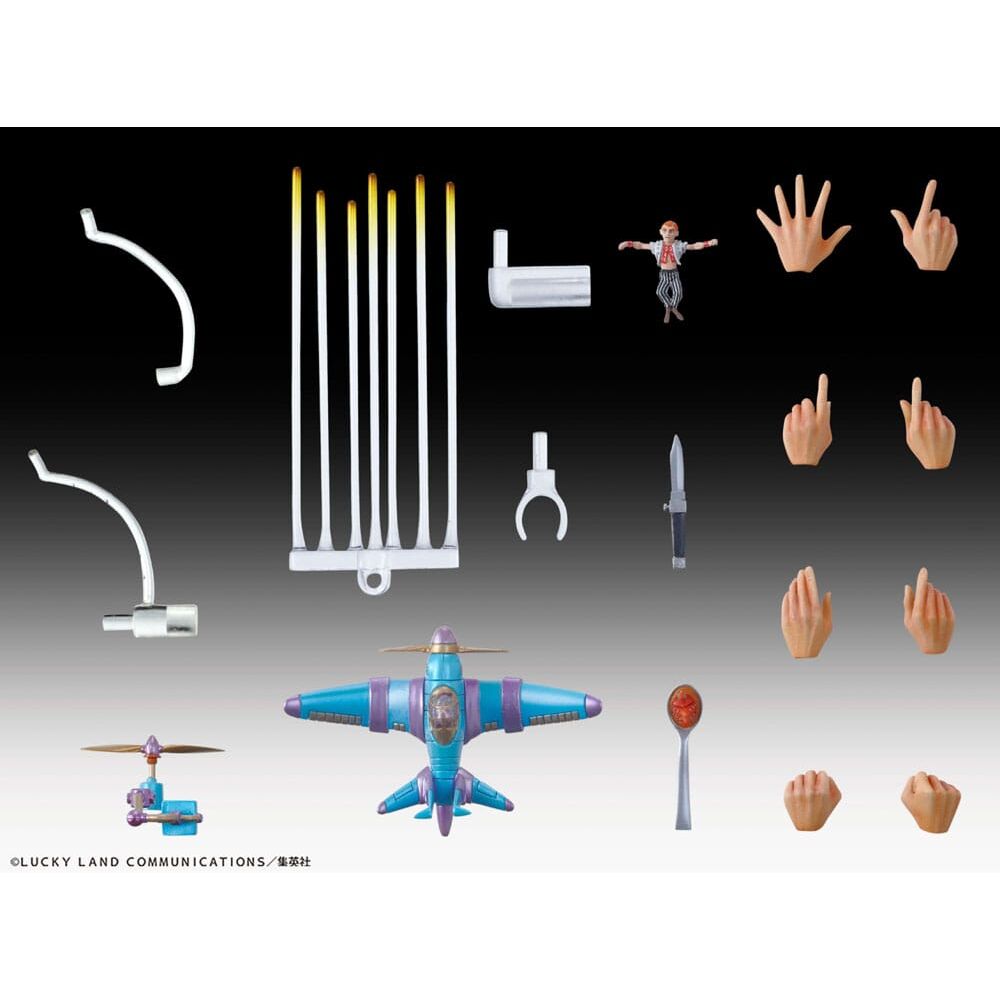 Jojos Bizarre Adventure Narancia Ghirga & Aerosmith - Figura da Collezione 15cm - Nerdscape Nerdscape