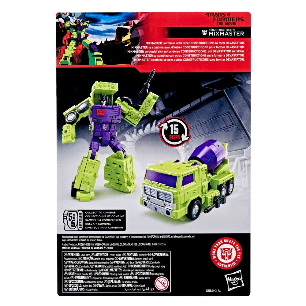 Transformers Mixmaster Studio Series Figura da Collezione - Nerdscape Nerdscape