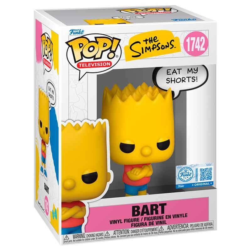 POP figure The Simpsons Bart Exclusive Nerdscape