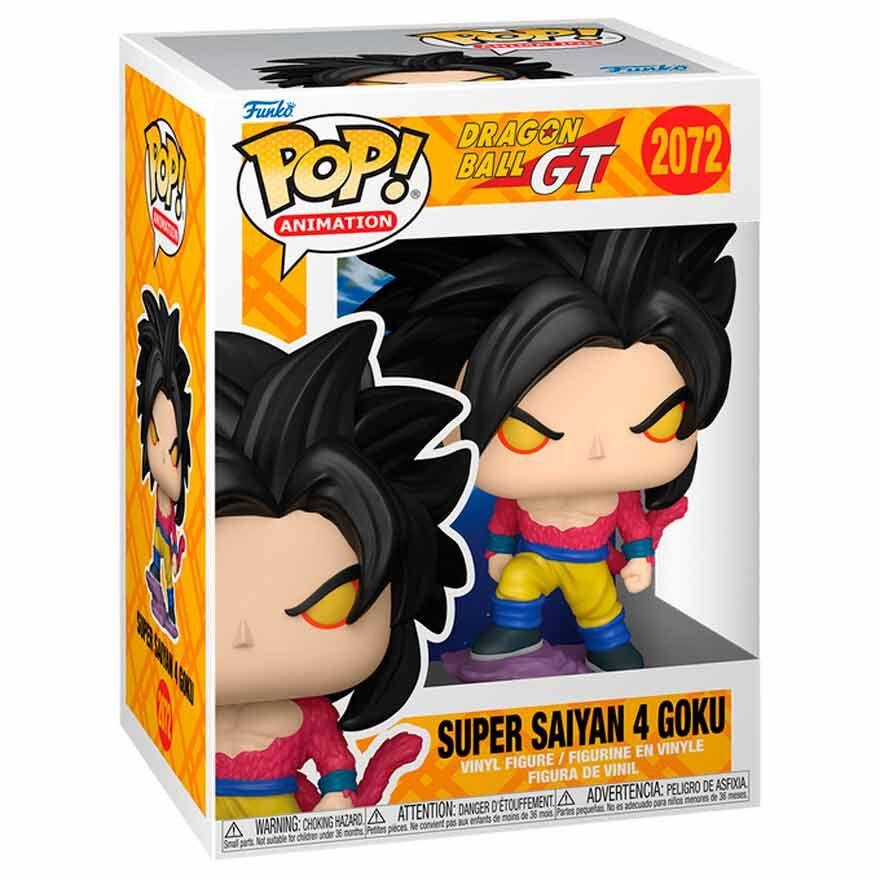 Funko Pop! Dragon Ball GT Goku Super Saiyan 4 - Figura da Collezione Vinyl Nerdscape