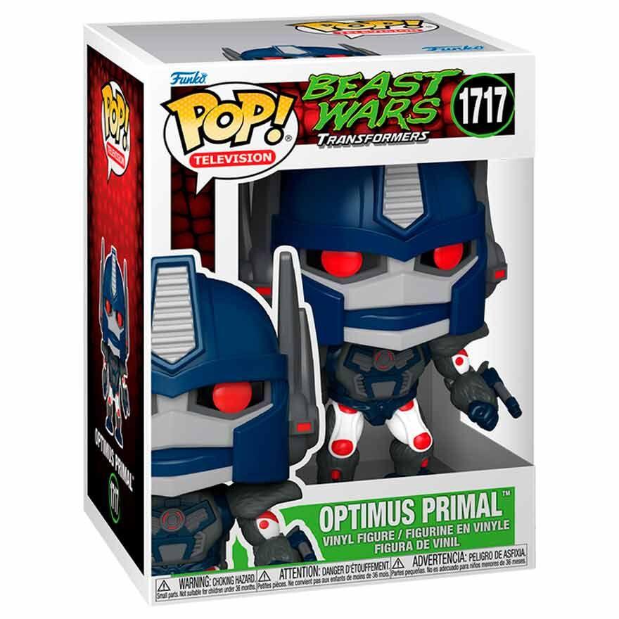 Funko Pop! Transformers Beast Wars Optimus Primal - Figura da Collezione Vinyl Nerdscape