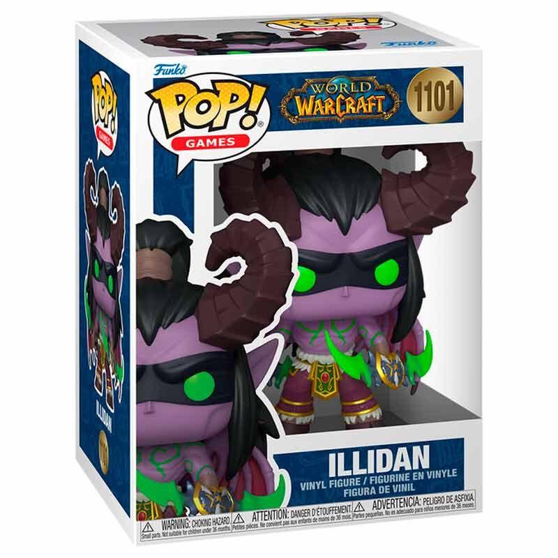 Funko Pop! World of Warcraft Illidan - Figura da Collezione Vinyl Nerdscape