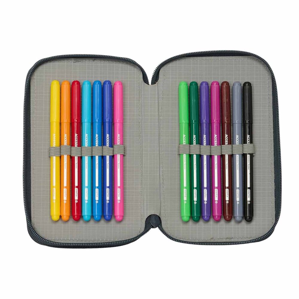 Real Madrid 25/26 double pencil case 29pcs Nerdscape