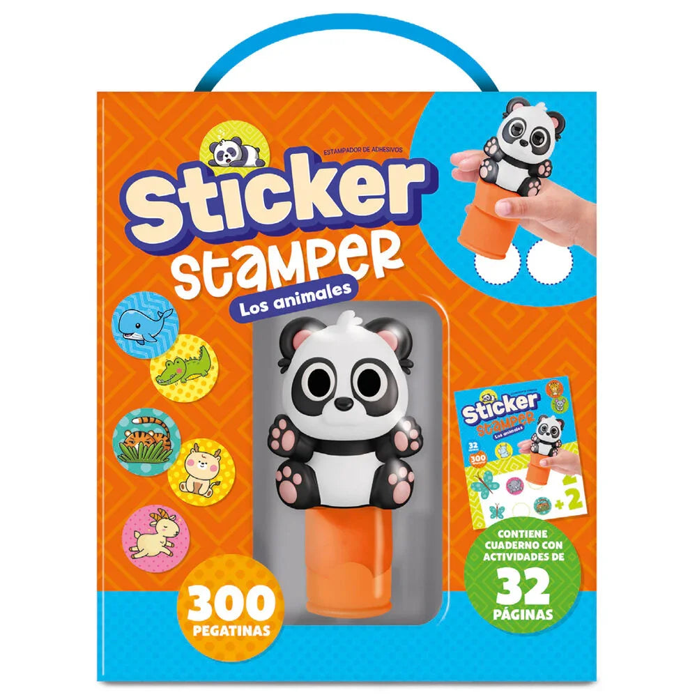 Animals Sticker Stamper kit Nerdscape