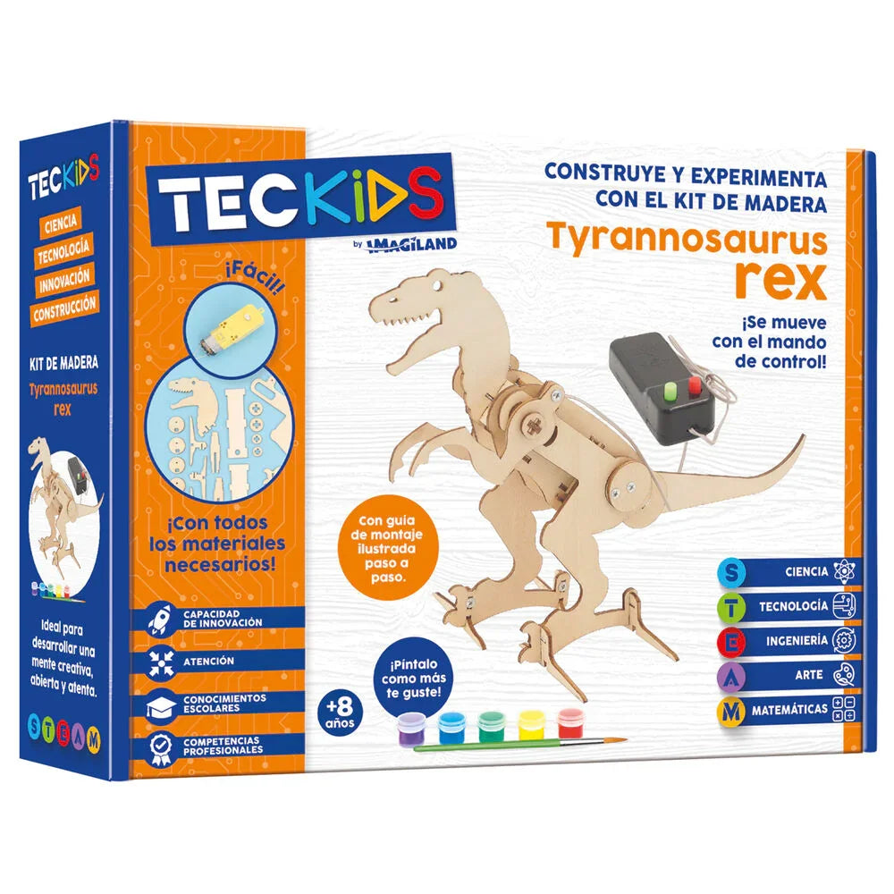 Tyrannosaurus Rex wooden model Nerdscape