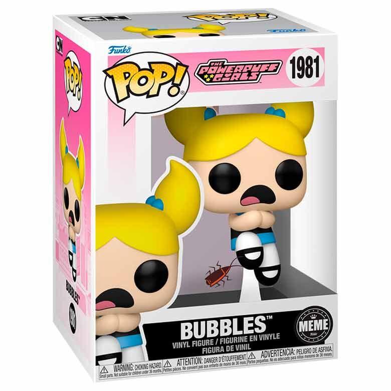 Funko Pop! The Powerpuff Girls Bubbles - Figura da Collezione Vinyl Nerdscape