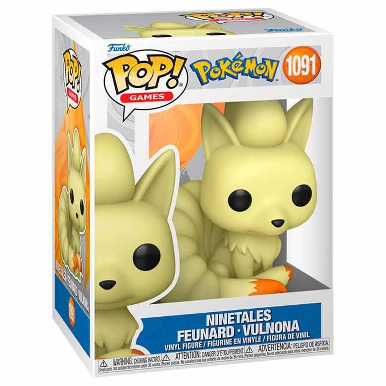 Funko Pop! Pokemon Ninetales Feunard Vulnona - Figura da Collezione Vinyl Nerdscape