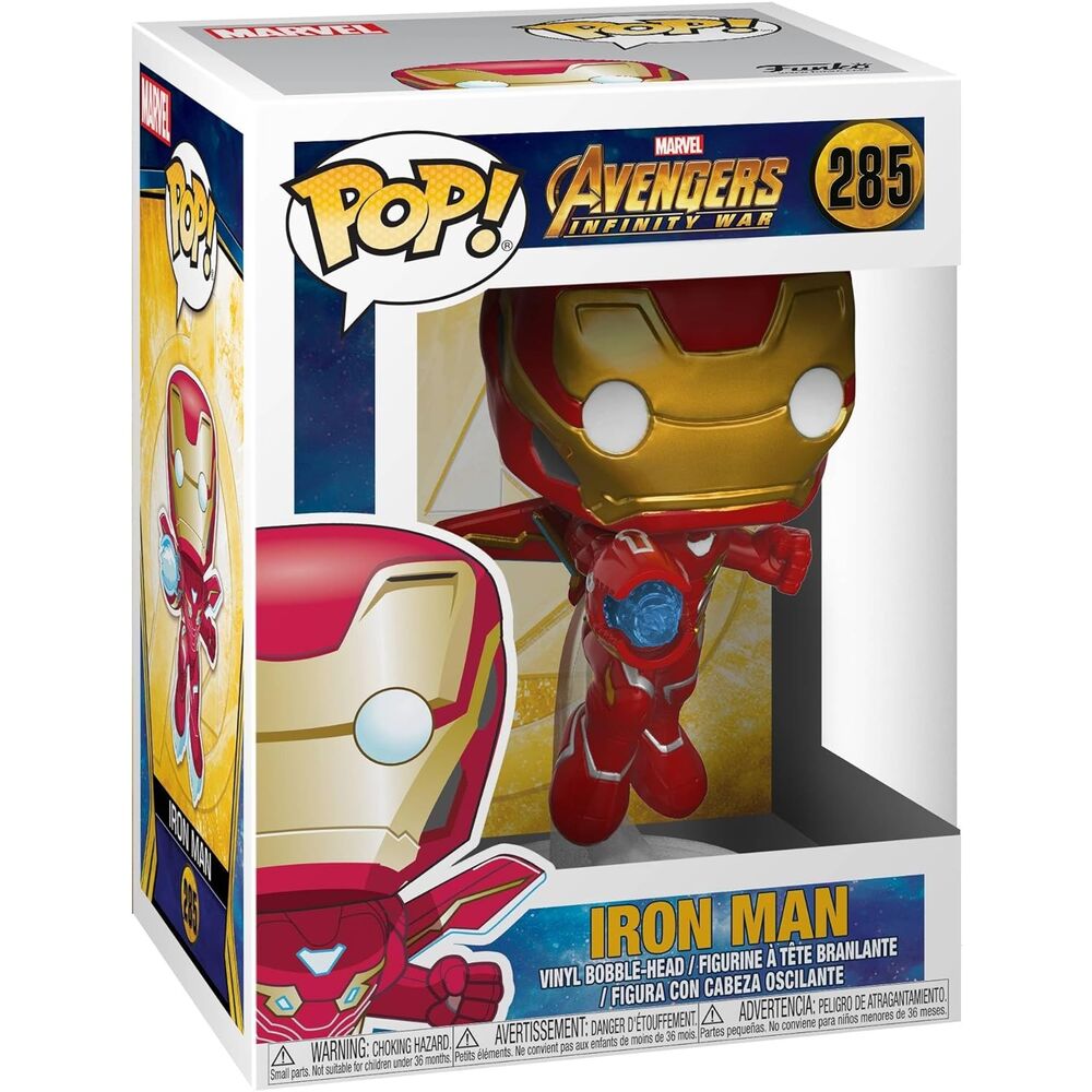 POP figure Marvel Avengers Infinity War Iron Man with Wings Nerdscape