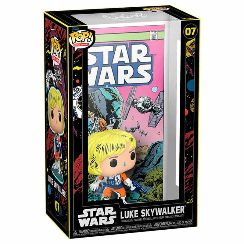 Funko Pop! Comic Covers Luke Skywalker - Figura da Collezione Vinyl Nerdscape