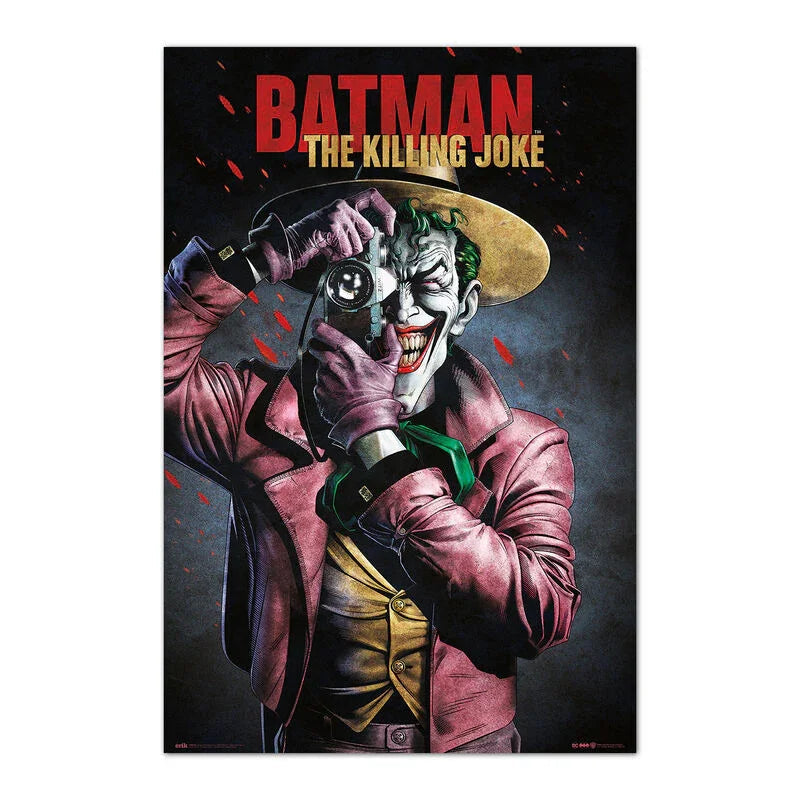 Batman The Killing Joke Poster Collezione Nerdscape 91,5x61cm Carta Glossy Alta Qualità Nerdscape
