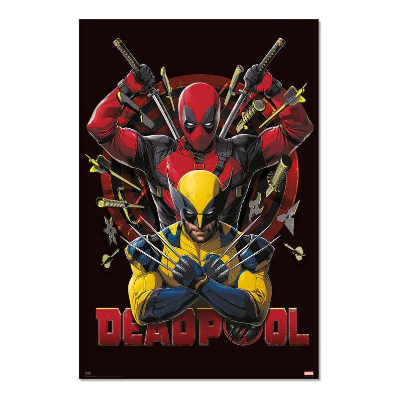 Marvel Deadpool & Wolverine poster Nerdscape