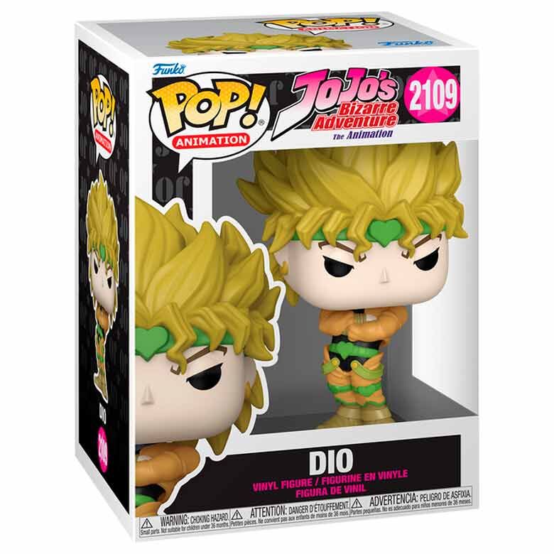 Funko Pop! Jojo's Bizarre Adventure Dio - Figura da Collezione Vinyl Nerdscape