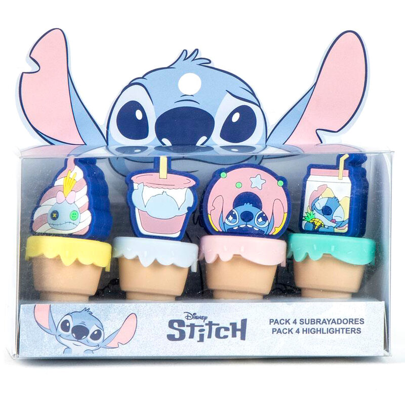 Disney Stitch set 4 underliners Nerdscape