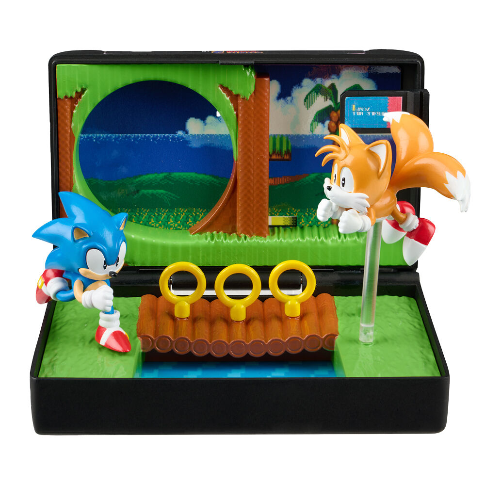 Console Heroes Sonic The Hedgehog 2 Mega Drive diorama