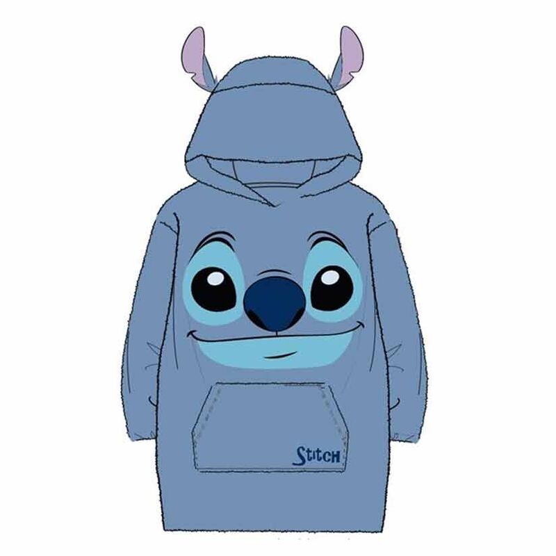 Disney Stitch oversize sweatshirt coat kids coral Nerdscape