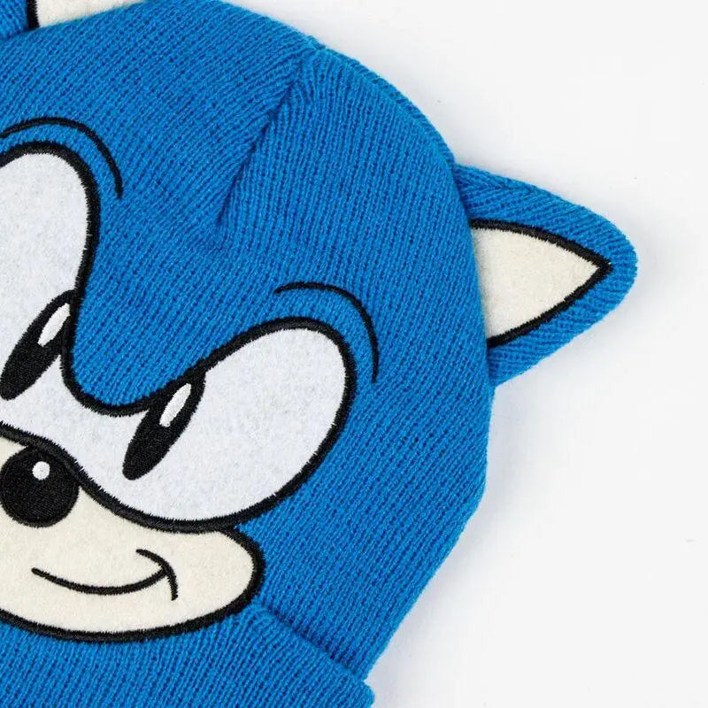 Sonic The Hedgehog hat and gloves set Nerdscape